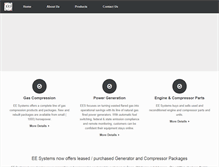 Tablet Screenshot of ee-systemsinc.com
